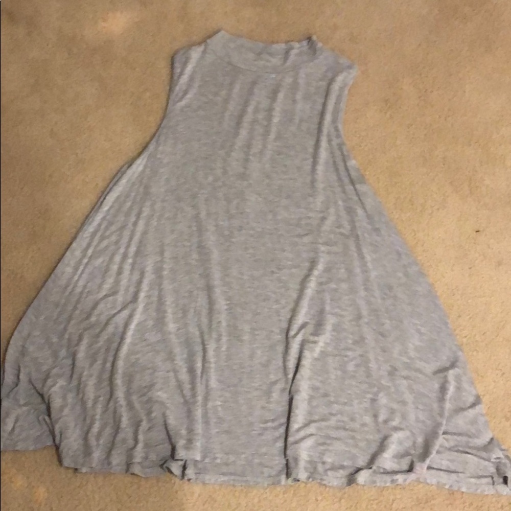 Gray beach dress